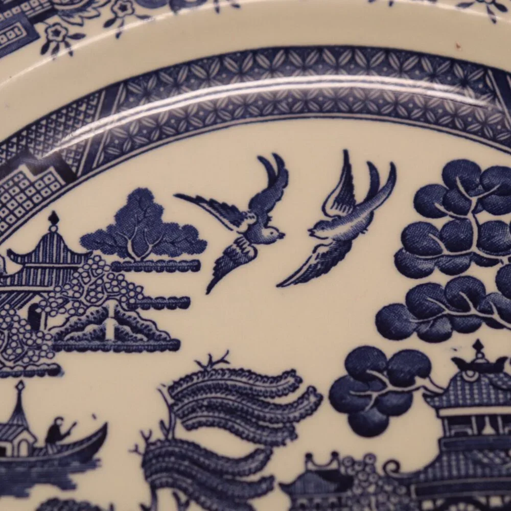 Decorative Dinner Plate made in Statlfordshire England by Churchill